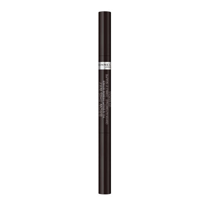 Rimmel Brow This Way Fill & Sculpt Eyebrow Definer - Soft Black Avelisse