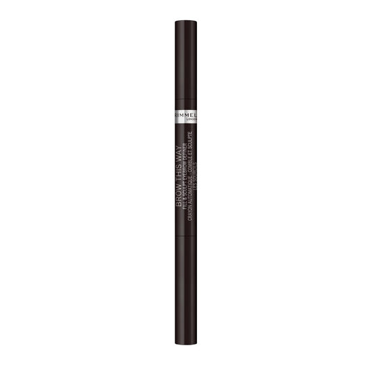 Rimmel Brow This Way Fill & Sculpt Eyebrow Definer - Soft Black Avelisse