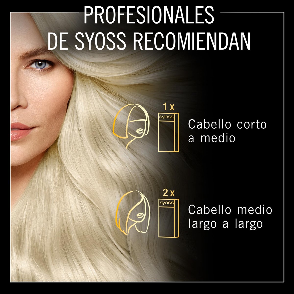Syoss Oleo Intense Permanent Intensive Oil Color 8-60 Honey Blonde (Pack of 3) - görsel 5