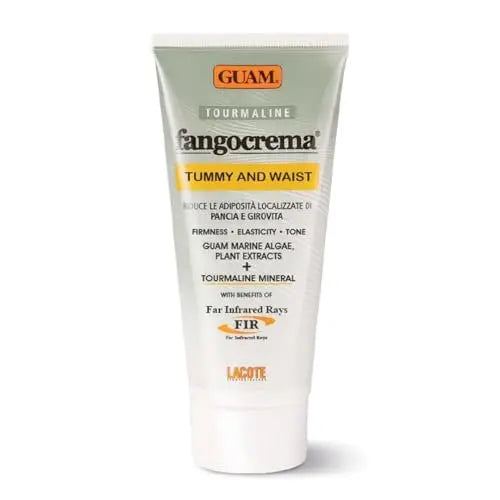 Guam Anti-Cellulite Cream for Belly – Hot Skin Tightening Stomach Cream with Black Tourmaline – Natural Cellulite & Tummy Firming Treatment (150 ML) Avelisse