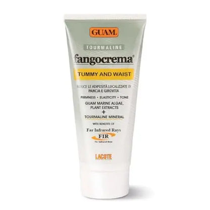 Guam Anti-Cellulite Cream for Belly – Hot Skin Tightening Stomach Cream with Black Tourmaline – Natural Cellulite & Tummy Firming Treatment (150 ML) Avelisse
