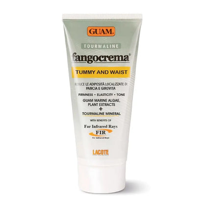 Guam Anti-Cellulite Cream for Belly – Hot Skin Tightening Stomach Cream with Black Tourmaline – Natural Cellulite & Tummy Firming Treatment (150 ML) Avelisse
