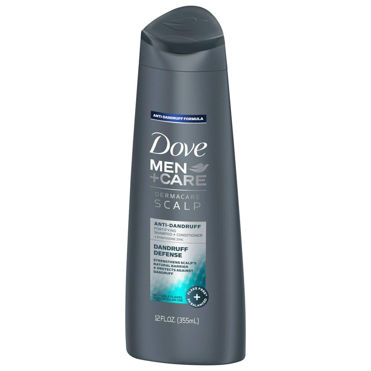Dove Men+Care Dermacare Scalp 2-in-1 Shampoo & Conditioner Dandruff Defense, 12 oz Avelisse