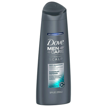 Dove Men+Care Dermacare Scalp 2-in-1 Shampoo & Conditioner Dandruff Defense, 12 oz Avelisse