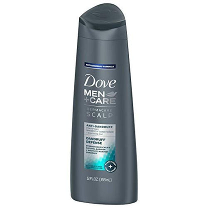 Dove Men+Care Dermacare Scalp 2-in-1 Shampoo & Conditioner Dandruff Defense, 12 oz Avelisse