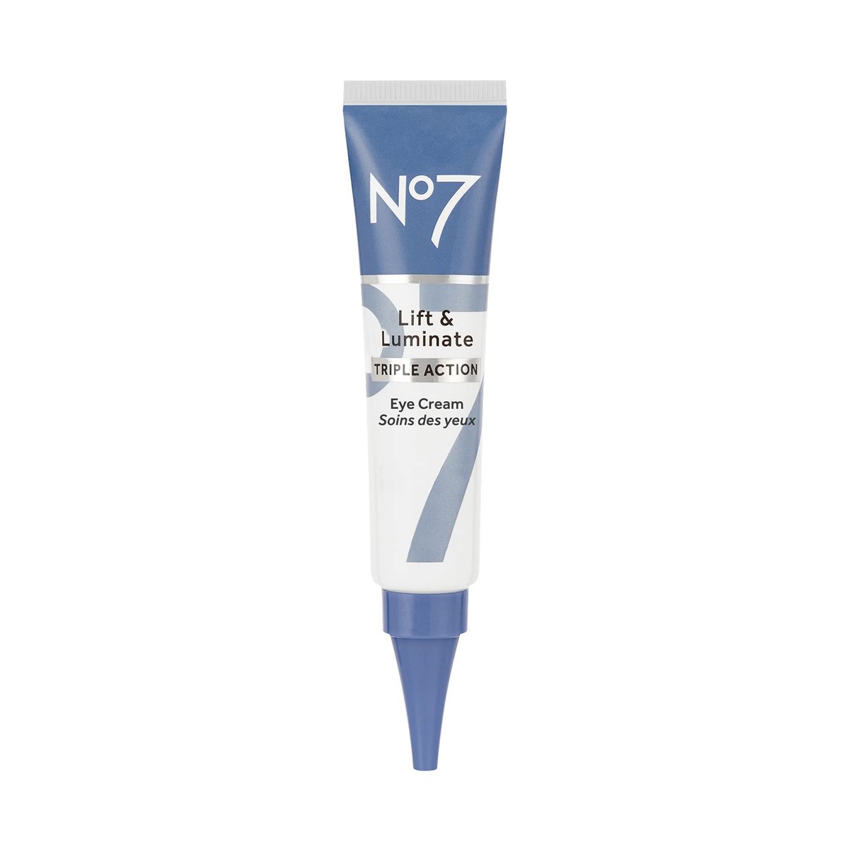 No7 Lift & Luminate Triple Action Under Eye Cream - Dark Circles Treatment with Vitamin C & Collagen Peptide Technology, Reduces Puffiness & Wrinkles (0.5 Oz) Avelisse