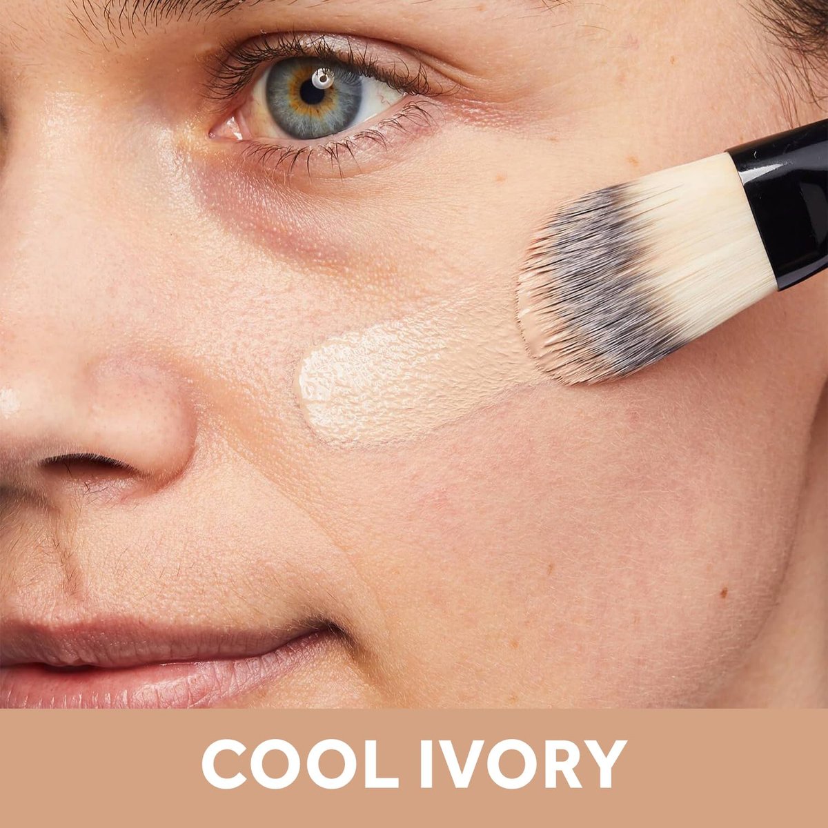 No7 Lift & Luminate Triple Action Serum Foundation - Cool Ivory - Radiant Liquid Makeup with SPF 15 for Mature Skin - görsel 3