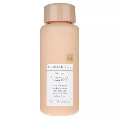 Kristin Ess Hair The One Signature Salon Sulfate Free Shampoo - Avocado Oil - Moisture, Softness & Shine - Anti Frizz, Clarifying, Hydrating, Repairs - Vegan, Paraben Free & Color Safe