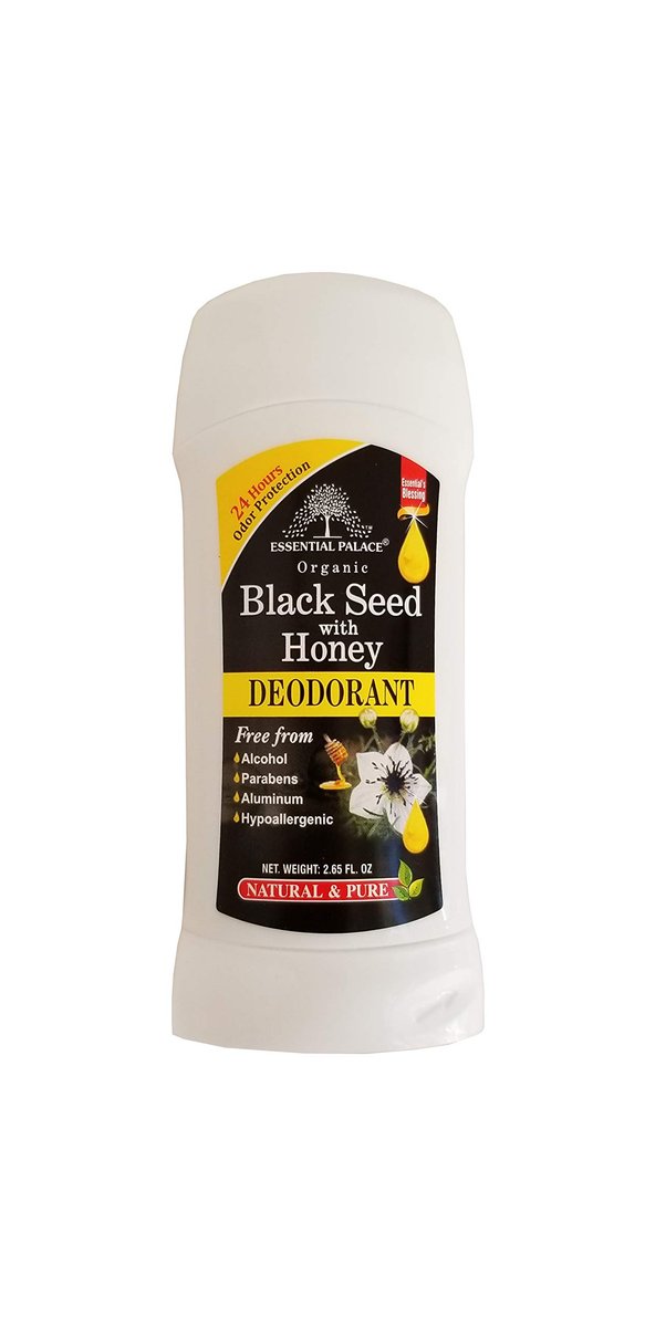 Black Seed with Honey Deodorant – 2.65 fl oz – Natural & Effective Odor Protection - görsel 1