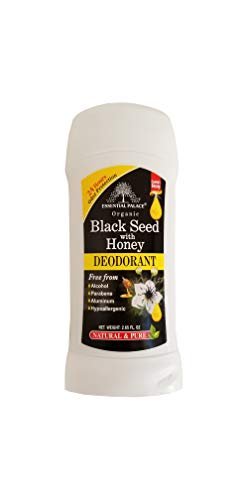 Black Seed with Honey Deodorant – 2.65 fl oz – Natural & Effective Odor Protection - görsel 2