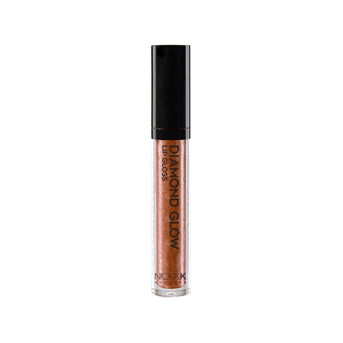 Nicka K Diamond Glow Lip Gloss - Admirable Shade, High-Shine Finish - görsel 1