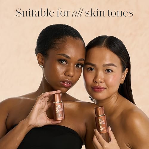 St.Tropez Sunlit Skin Bronzing Tint & Liquid Bronzer for Face - Buildable Sun-Kissed Glow with Hyaluronic Acid, 1 Fl Oz Avelisse