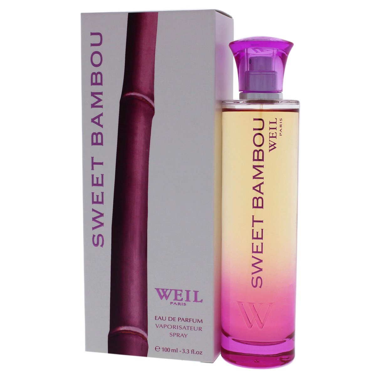 Weil Sweet Bambou Women Eau de Parfum Spray 3.3 oz - Elegant Floral Fragrance - görsel 7