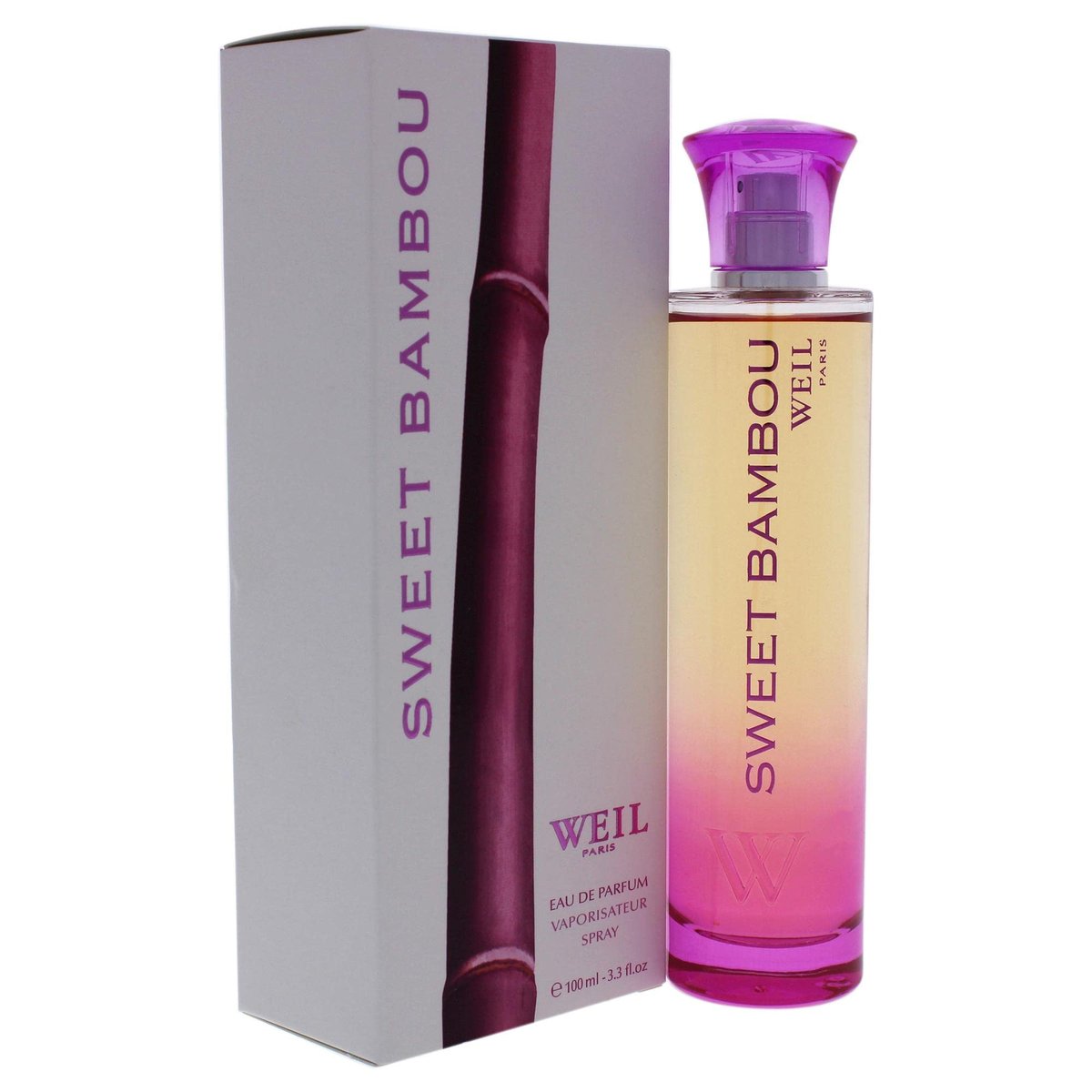 Weil Sweet Bambou Women Eau de Parfum Spray 3.3 oz - Elegant Floral Fragrance - görsel 5