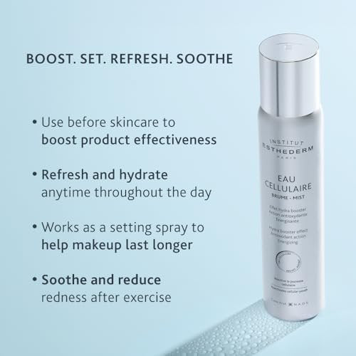 Institut Esthederm Cellular Water Face Mist – Moisturizing & Energizing Mist for All Skin Types – 3 Fl Oz - görsel 8