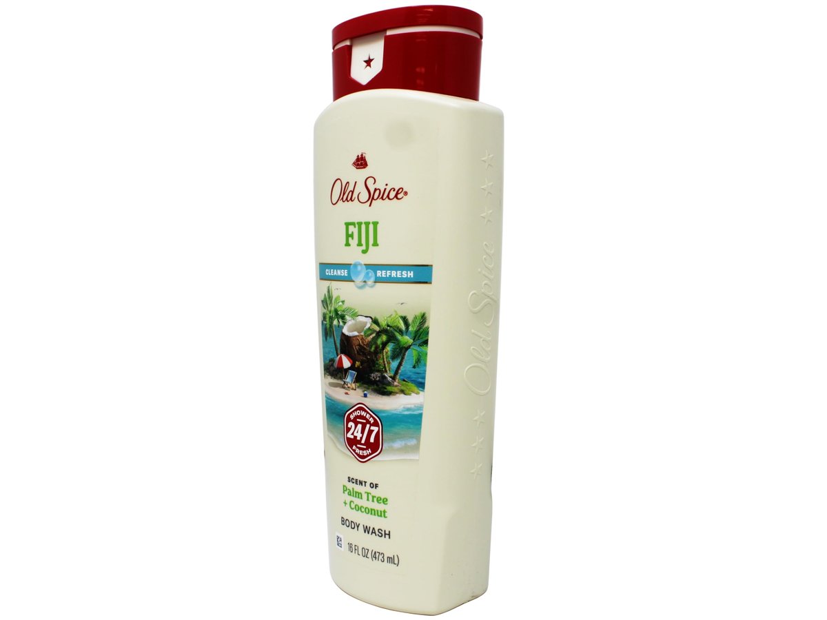 Old Spice Fiji Body Wash – 16 fl oz (Pack of 4) – Refreshing Scent with Palm Tree - görsel 11