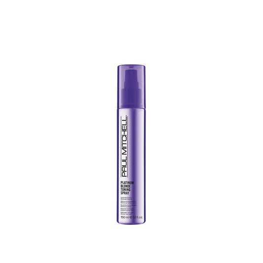 Paul Mitchell Platinum Blonde Purple Toning Spray - 5.1 oz - Neutralizes Brassiness for Blonde & Light Hair Avelisse