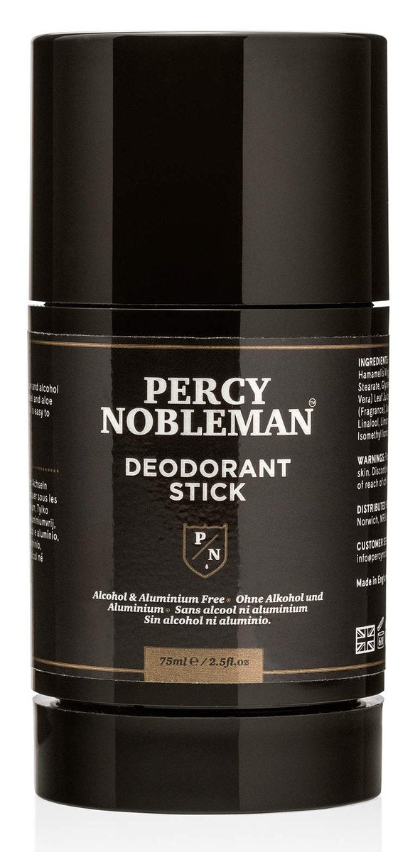 Percy Nobleman Natural Deodorant Stick - Signature Scented Men's Deodorant with Aloe Vera and Witch Hazel, Aluminium Free 75ml - görsel 3