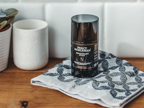 Percy Nobleman Natural Deodorant Stick - Signature Scented Men's Deodorant with Aloe Vera and Witch Hazel, Aluminium Free 75ml - görsel 16