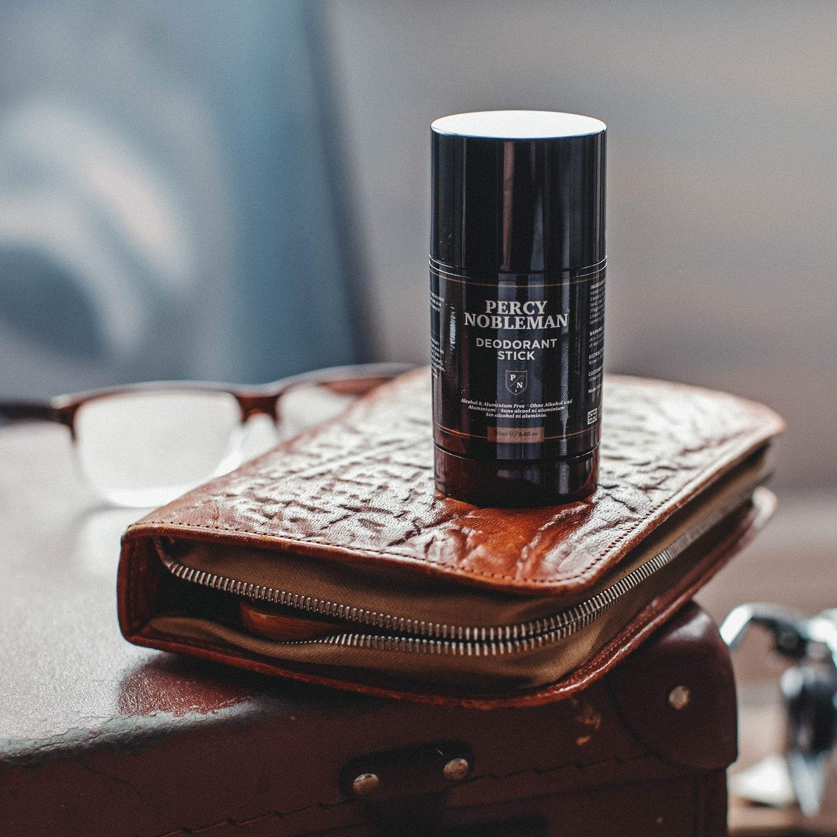Percy Nobleman Natural Deodorant Stick - Signature Scented Men's Deodorant with Aloe Vera and Witch Hazel, Aluminium Free 75ml - görsel 9