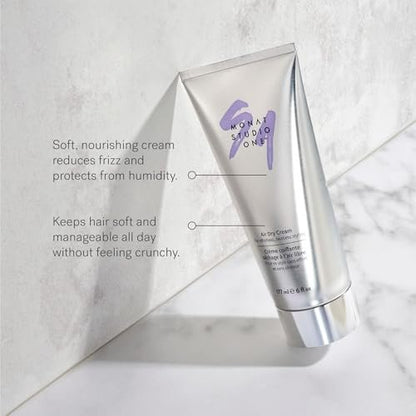 MONAT STUDIO ONE Air Dry Cream - Soft Hold, Frizz Control & Humidity Protection for All Hair Types, 6 fl. oz. Avelisse