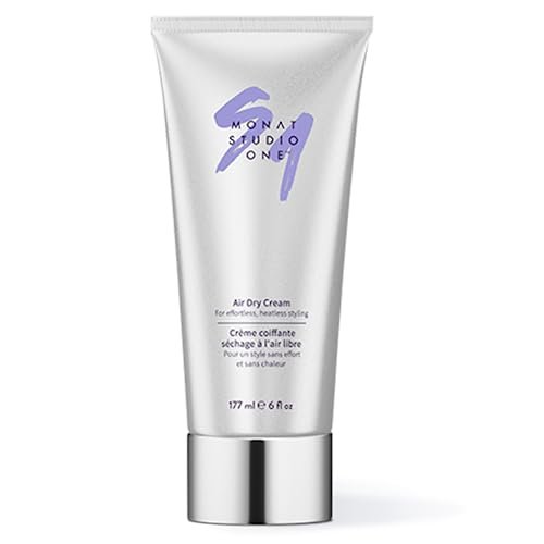 MONAT STUDIO ONE Air Dry Cream - Soft Hold, Frizz Control & Humidity Protection for All Hair Types, 6 fl. oz. Avelisse