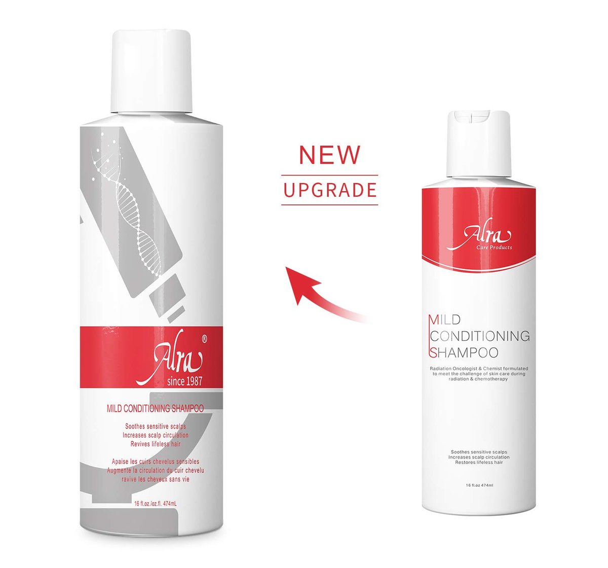 Alra Mild Conditioning Shampoo – Gentle Cleanser & Conditioner for Fragile Hair, Promotes Growth, 16 oz Avelisse