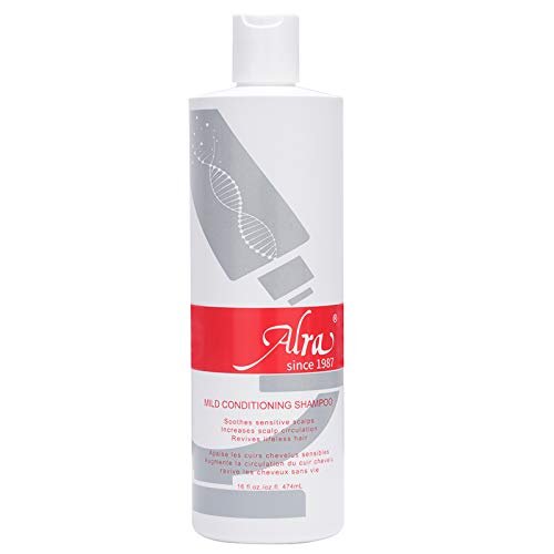 Alra Mild Conditioning Shampoo – Gentle Cleanser & Conditioner for Fragile Hair, Promotes Growth, 16 oz Avelisse