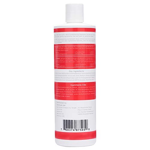 Alra Mild Conditioning Shampoo – Gentle Cleanser & Conditioner for Fragile Hair, Promotes Growth, 16 oz Avelisse