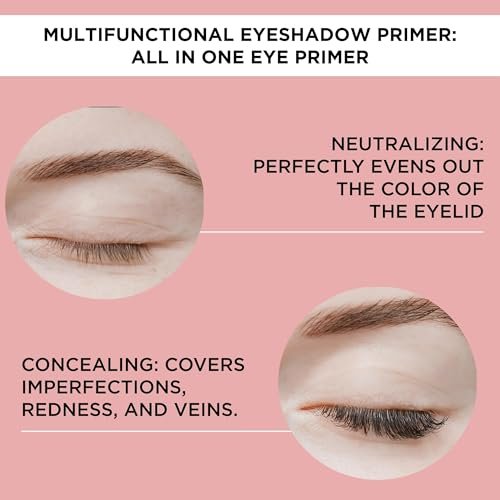 ARTDECO All In One Eye Primer - Long-Lasting Eyeshadow Base, Neutralizing & Concealing - Makeup Primer for Vibrant, Crease-Free Eye Makeup – 0.17 Fl. Oz Avelisse