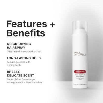 Paul Mitchell Hold Me Tight Flexible Hold Hairspray - 9.4 oz Avelisse