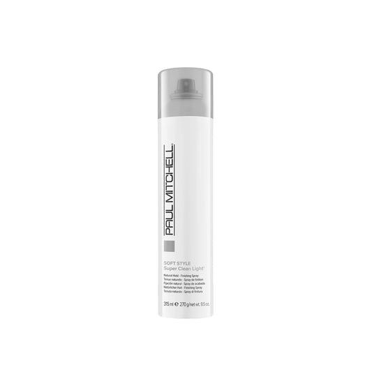 Paul Mitchell Super Clean Light Hairspray - Fast Drying, Soft Hold & Natural Finish for Fine Hair, 9.5 oz
