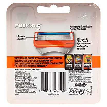 Gillette Fusion 5 Replacement Blades for Men, 4 Count