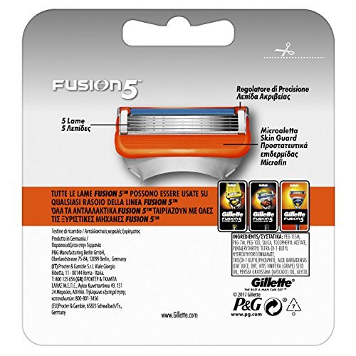 Gillette Fusion 5 Replacement Blades for Men, 4 Count - görsel 14