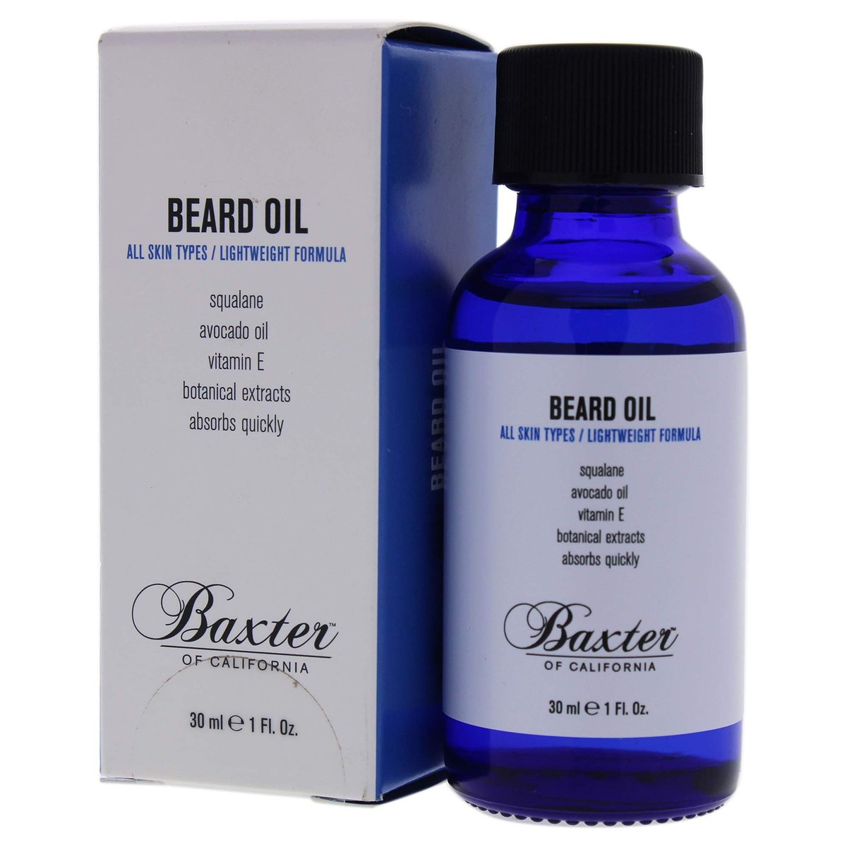 Baxter of California Beard Grooming Oil for Men - Moisturize and Condition - 1 Oz Avelisse