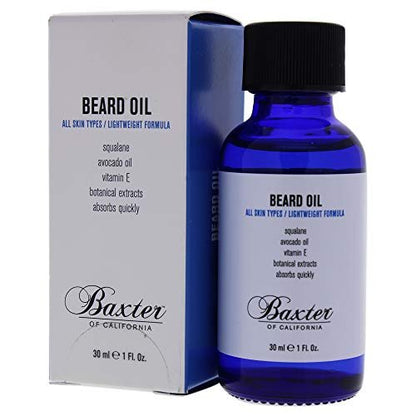 Baxter of California Beard Grooming Oil for Men - Moisturize and Condition - 1 Oz Avelisse