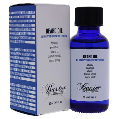 Baxter of California Beard Grooming Oil for Men - Moisturize and Condition - 1 Oz Avelisse