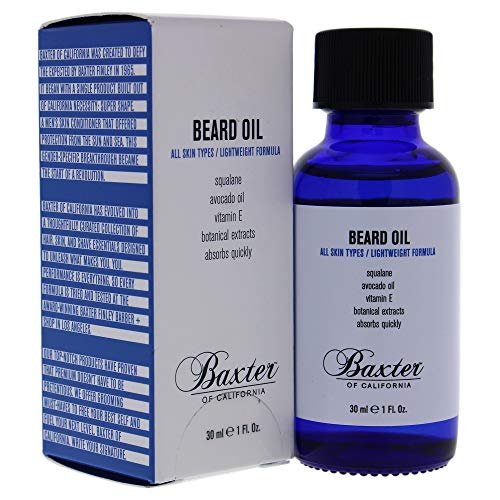 Baxter of California Beard Grooming Oil for Men - Moisturize and Condition - 1 Oz Avelisse