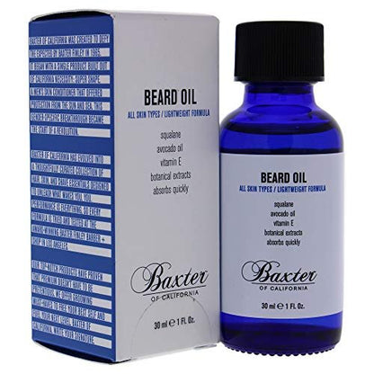 Baxter of California Beard Grooming Oil for Men - Moisturize and Condition - 1 Oz Avelisse