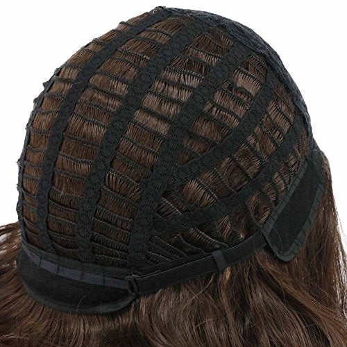 karlery Men Fluffy Short Curly Brown Wig - Realistic Synthetic Costume Wig for Cosplay & Halloween - görsel 10