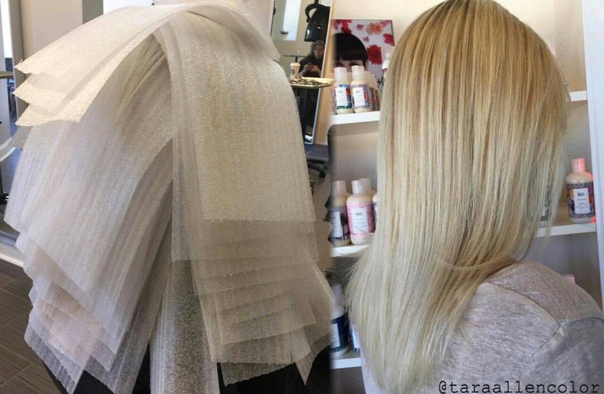 FRAMAR Maniac Mesh Sheets - 50 Pack Reusable Mesh Strips for Hair Dye, Color, and Bleach Avelisse