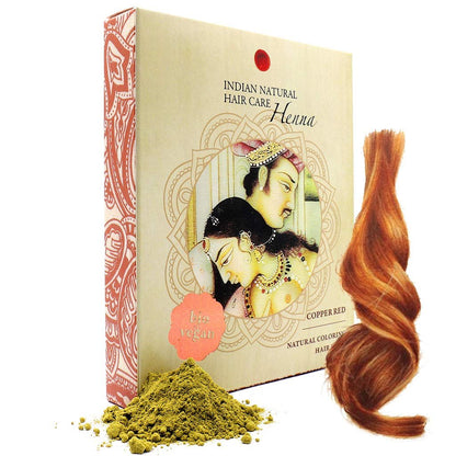 Organic Henna Powder for Hair – Pure Red Hair Dye – 7 oz – Natural Hair Care Avelisse
