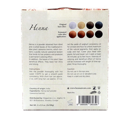 Organic Henna Powder for Hair – Pure Red Hair Dye – 7 oz – Natural Hair Care Avelisse