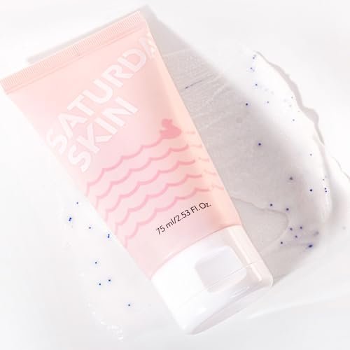 Saturday Skin Rub-A-Dub Refining Peel Gel – Gentle Exfoliating Face Wash with Fruit Enzymes, Dead Skin Remover for Face (2.53 Fl Oz / 75ml) - görsel 13