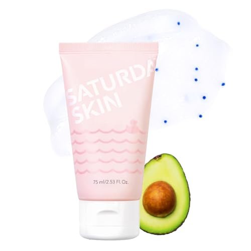 Saturday Skin Rub-A-Dub Refining Peel Gel – Gentle Exfoliating Face Wash with Fruit Enzymes, Dead Skin Remover for Face (2.53 Fl Oz / 75ml) - görsel 1