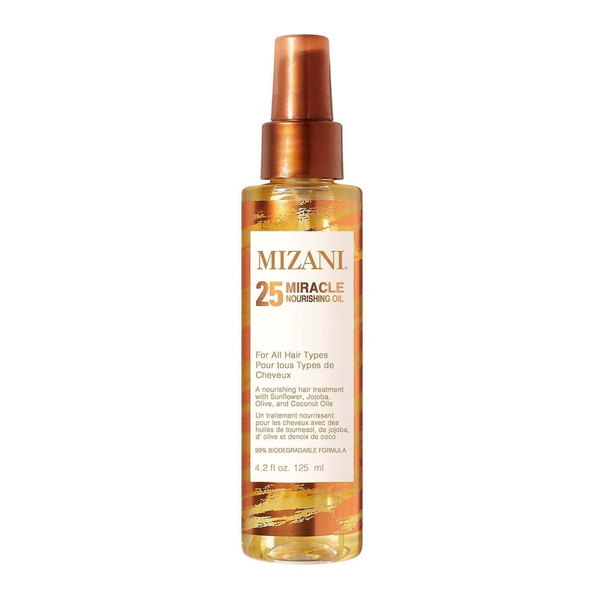 Mizani 25 Miracle Nourishing Hair Oil for Curly Hair - Lightweight, Anti-Frizz, Silicone-Free, Paraben-Free with Coconut and Jojoba Oil, 4.2 Fl Oz Avelisse