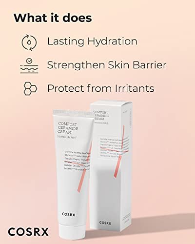 COSRX Balancium Comfort Ceramide Cream - 2.82 oz / 80g | Centella Asiatica Matte Balm | Korean Skin Care, Animal Testing Free, Paraben Free Avelisse