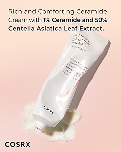 COSRX Balancium Comfort Ceramide Cream - 2.82 oz / 80g | Centella Asiatica Matte Balm | Korean Skin Care, Animal Testing Free, Paraben Free Avelisse