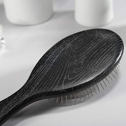 BESTOOL Paddle Detangler Hair Brush with Metal Bristles – Anti-Static for All Hair Types, Wet & Dry Use Avelisse