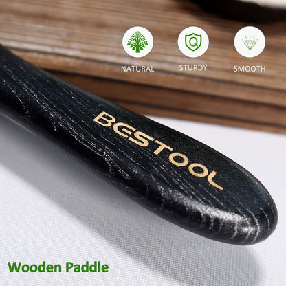 BESTOOL Paddle Detangler Hair Brush with Metal Bristles – Anti-Static for All Hair Types, Wet & Dry Use Avelisse